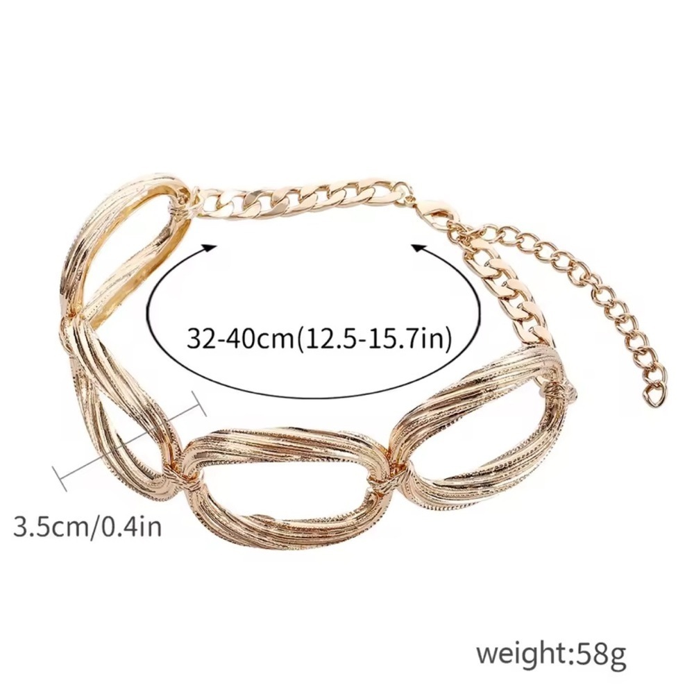 New! Zara Gold Chain necklaces - Picture 3 of 3